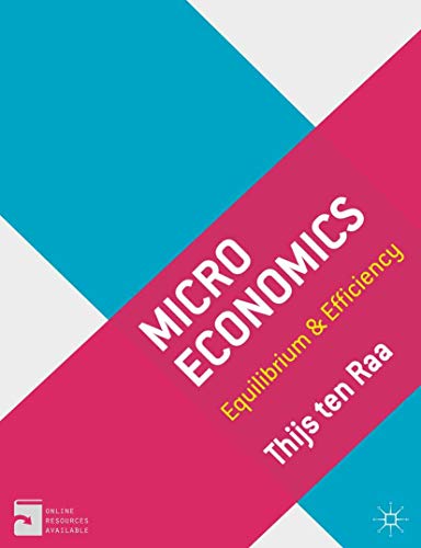 Thijs Ten Raa - Microeconomics : Equilibrium and Efficiency - Paperbac image 1