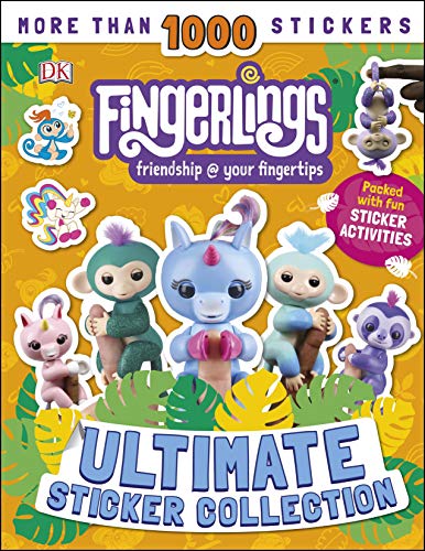 DK - Fingerlings Ultimate Sticker Collection : With more than 1000 sti image 1
