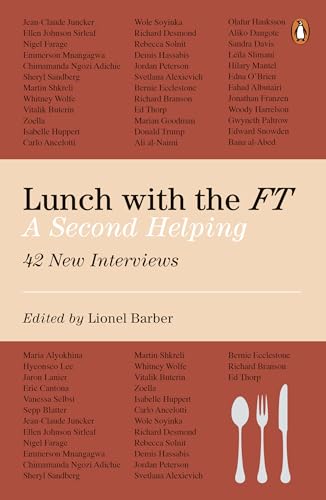 Lionel Barber - Lunch with the FT : A Second Helping - Paperback image 1