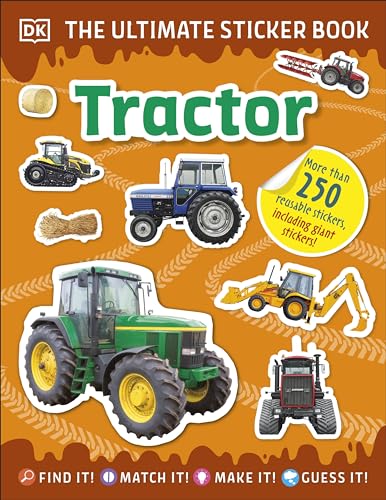 DK - Ultimate Sticker Book Tractor - Paperback image 1