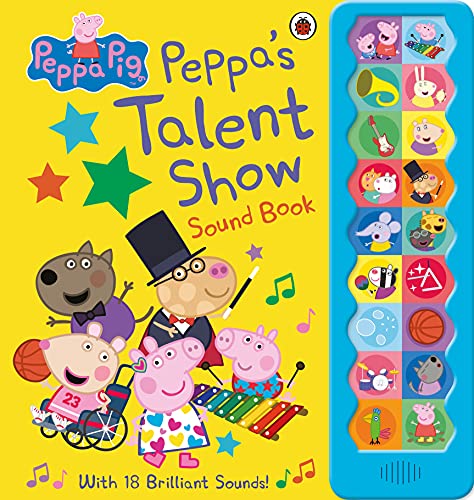 Peppa Pig - : Peppa's Talent Show : Noisy Sound Book - Hardback image 1