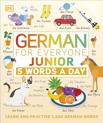 DK - German for Everyone Junior 5 Words a Day : Learn and Practise 1,0 image 1