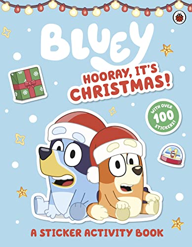 Bluey - : Hooray It's Christmas Sticker Activity - Paperback image 1
