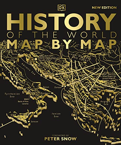 DK - History of the World Map by Map - Hardback image 1