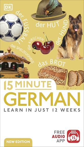 DK - 15 Minute German : Learn in Just 12 Weeks - Paperback image 1