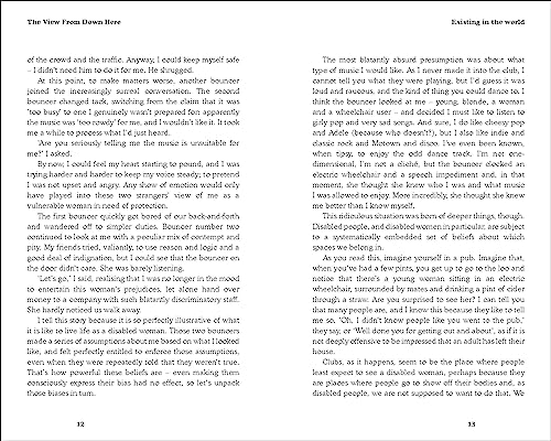 Lucy Webster - View From Down Here : Life as a Young Disabled Woman - image 2