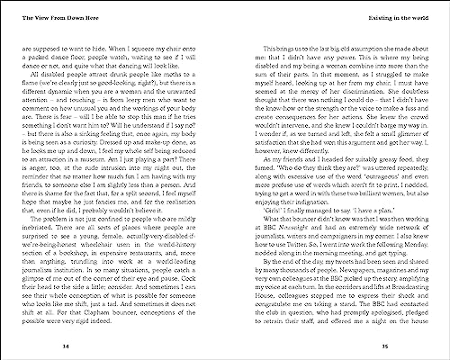 Lucy Webster - View From Down Here : Life as a Young Disabled Woman - image 3