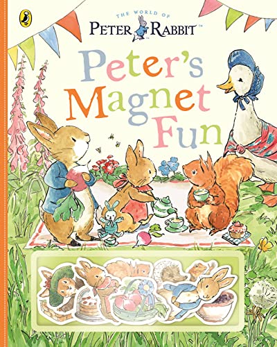 Beatrix Potter - Peter Rabbit: Peter's Magnet Fun - Hardback image 1