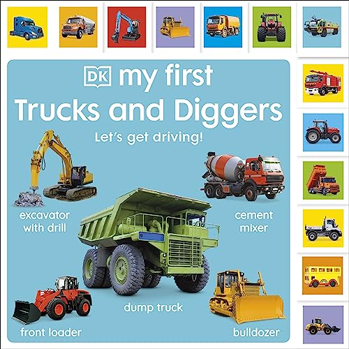 DK - My First Trucks and Diggers: Let's Get Driving! - Hardback image 1