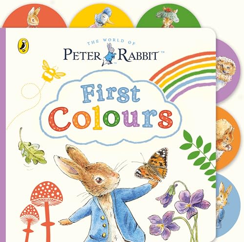 Beatrix Potter - Peter Rabbit: First Colours : Tabbed Board Book - Har image 1