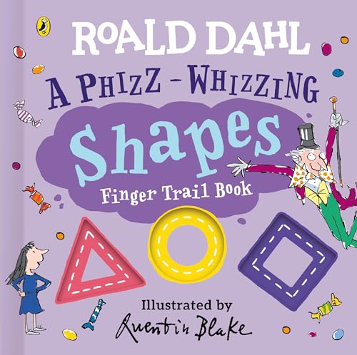 Roald Dahl - : A Phizz-Whizzing Shapes Finger Trail Book - Hardback image 1