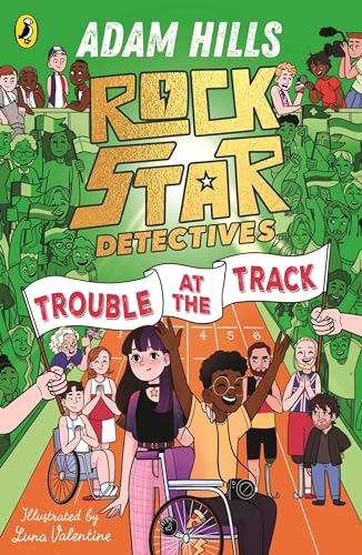 Adam Hills - Rockstar Detectives: Trouble at the Track - Paperback image 1