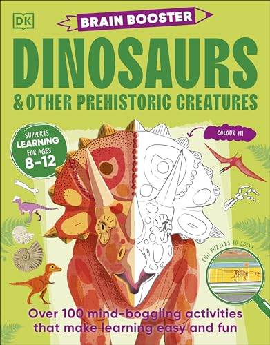 DK - Brain Booster Dinosaurs and Other Prehistoric Creatures : Over 10 image 1