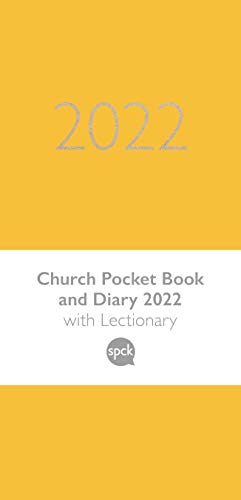 Church Pocket Book and Diary 2022 Soft-tone Yellow - Hardback image 1