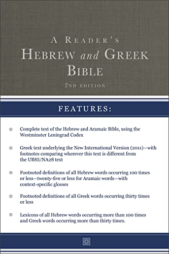 Bryan W. Smith - A Reader's Hebrew and Greek Bible : Second Editio image 1
