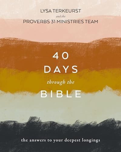 Lysa TerKeurst - 40 Days Through the Bible : The Answers to Your Deepe image 1