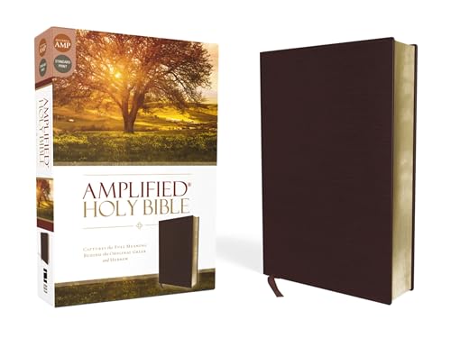 Amplified Holy Bible, Bonded Leather, Burgundy : Captures the Full Mea
