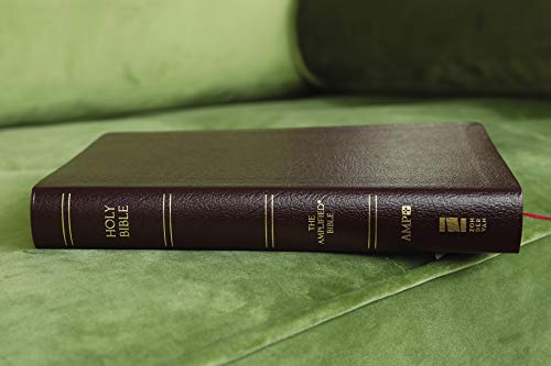 Amplified Holy Bible, Bonded Leather, Burgundy : Captures the Full Mea image 4