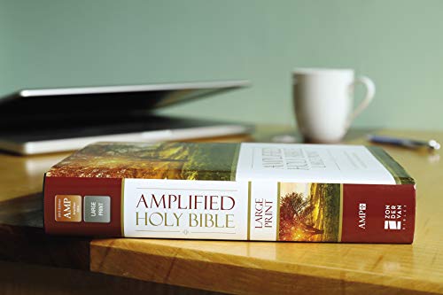 Amplified Holy Bible, Large Print, Hardcover : Captures the Full Meani image 3