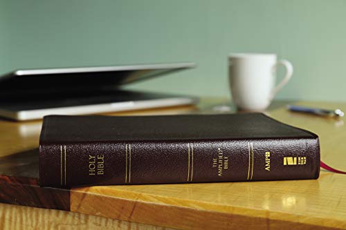 Amplified Holy Bible, Large Print, Bonded Leather, Burgundy : Captures image 3