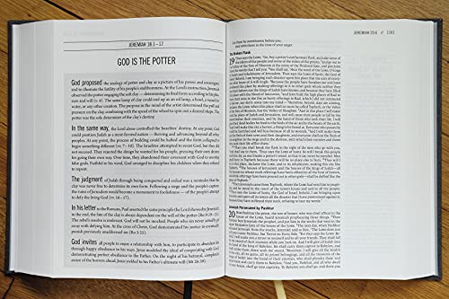 Zondervan - Jesus Bible, ESV Edition, Cloth over Board, Gray - Hardbac image 7