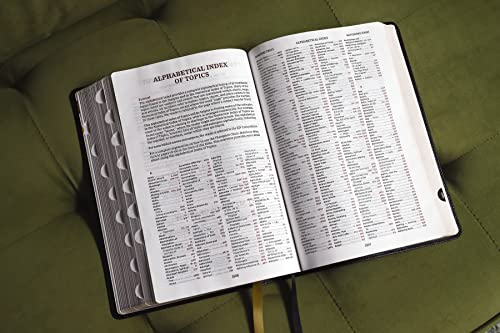 KJV, Thompson Chain-Reference Bible, Large Print, European Bonded Leat image 9