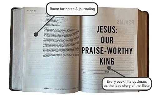 Jesus Bible Artist Edition, ESV, Leathersoft, Peach Floral - Hardback image 7