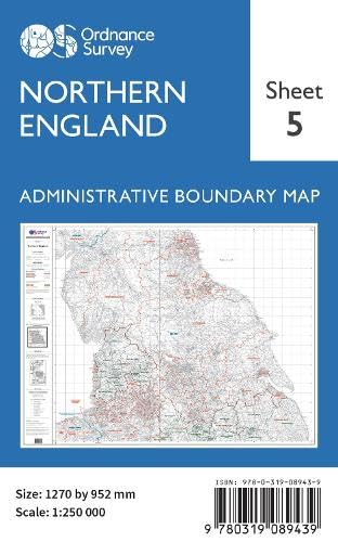 Ordnance Survey - North England : 5 - Map image 1