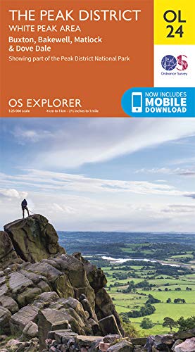 Peak District : White Peak Area : OL 24 - Map image 1