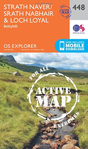 Ordnance Survey - Strath Naver / Strath Nabhair and Loch Loyal : 448 - image 1