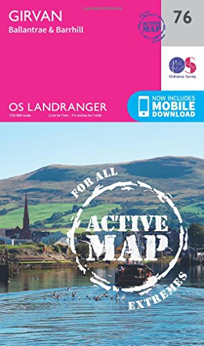 Ordnance Survey - Girvan, Ballantrae & Barrhill : 076 - Map image 1