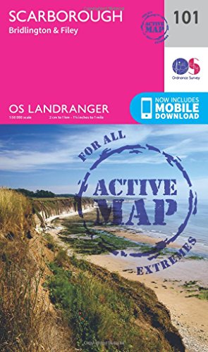 Ordnance Survey - Scarborough, Bridlington & Filey : 101 - Map image 1