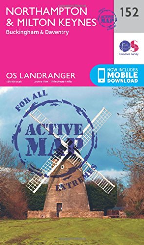 Ordnance Survey - Northampton, Milton Keynes,Buckingham & Daventry : 1 image 1