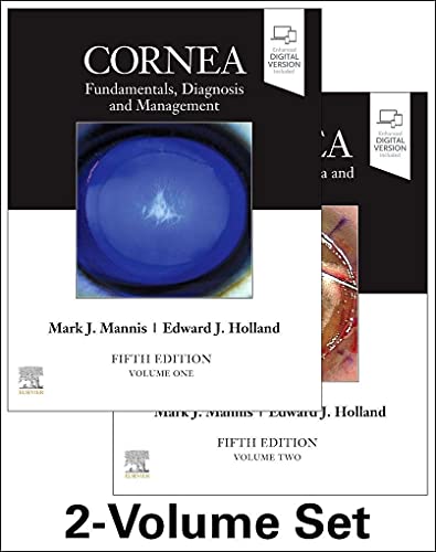 Edward J. Holland - Cornea, 2-Volume Set - Hardback image 1