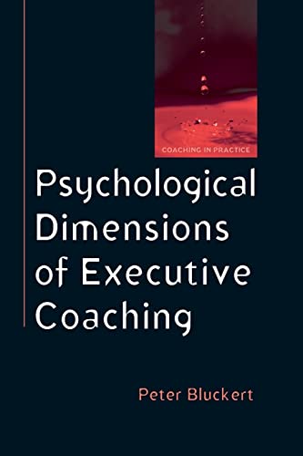 Peter Bluckert - Psychological Dimensions of Executive Coaching - Pape image 1