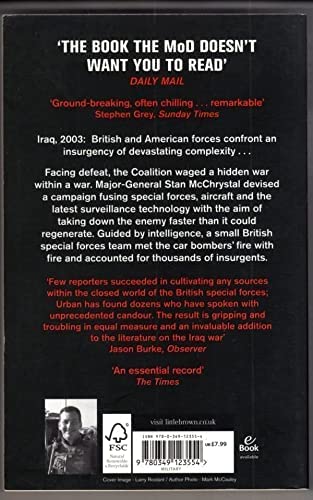 Mark Urban - Task Force Black : The explosive true story of the SAS an image 2