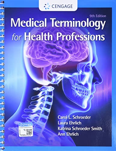 Ann Ehrlich - Medical Terminology for Health Professions, Spiral bound image 1