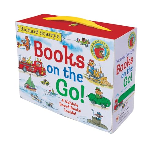 Richard Scarry - 's Books On The Go Board Books - Hardback image 1