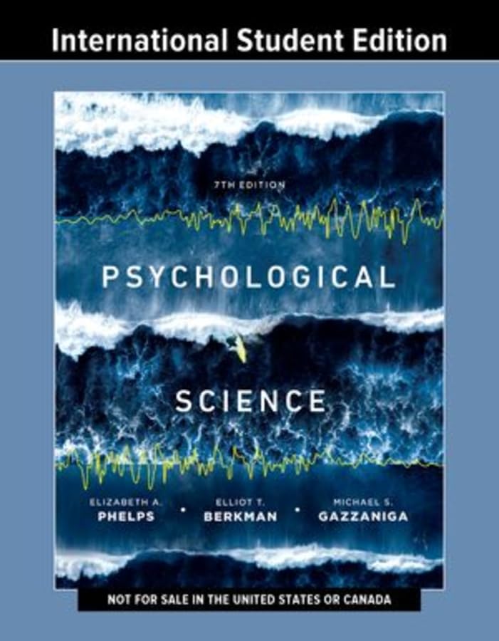 Michael Gazzaniga - Psychological Science - Hardback image 1