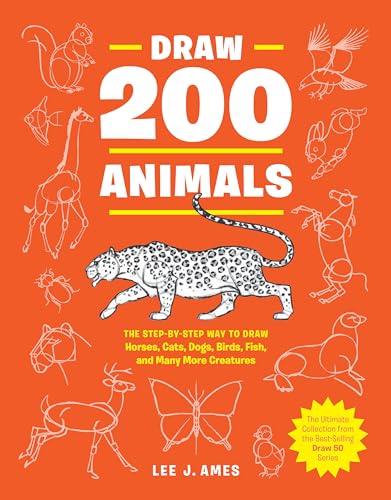 Lee J. Ames - Draw 200 Animals : The Step-by-Step Way to Draw Horses, image 1
