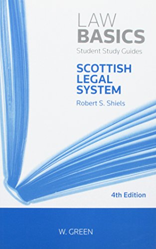 Robert Shiels - Scottish Legal System LawBasics - Paperback image 1