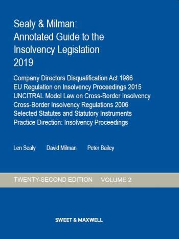 Peter Bailey - Sealy & Milman: Annotated Guide to the Insolvency Legis image 1