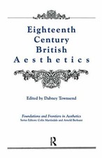 Dabney Townsend - Eighteenth-Century British Aesthetics - Paperback image 1
