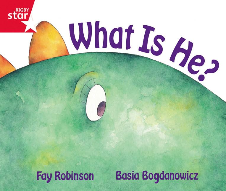 Rigby Star Guided Reception Red Level: What is He? Pupil Book (singl image 1