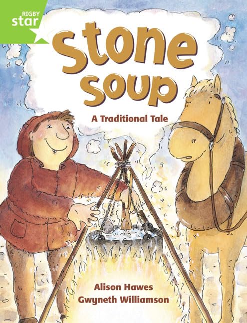 Alison Hawes - Rigby Star Guided 1 Green Level: Stone Soup Pupil Book image 1