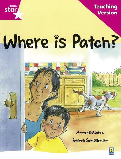Rigby Star Guided Reading Pink Level: Where is Patch? Teaching Version image 1