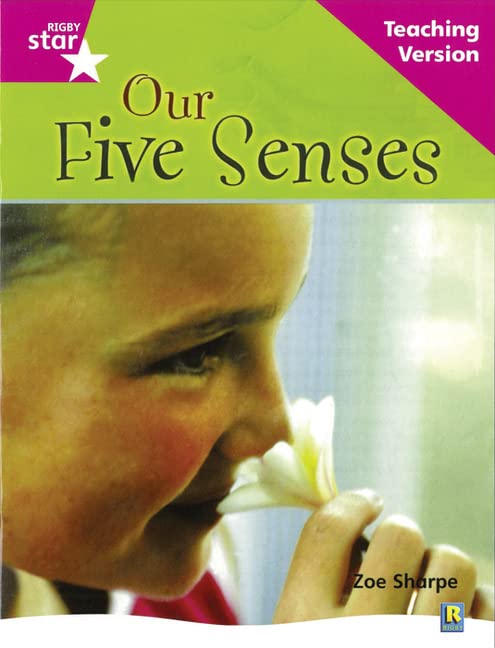 Rigby Star Non-fiction Guided Reading Pink Level: Our Five Senses Teac image 1