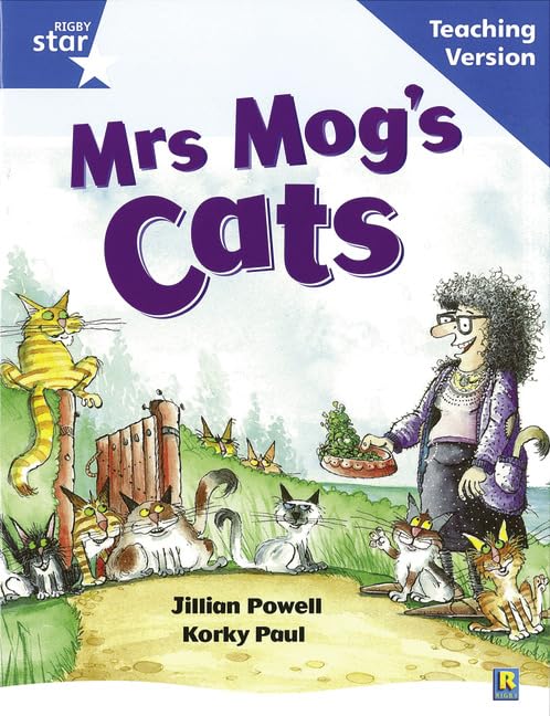 Rigby Star Guided Reading Blue Level: Mrs Mog's Cat Teaching Versi image 1