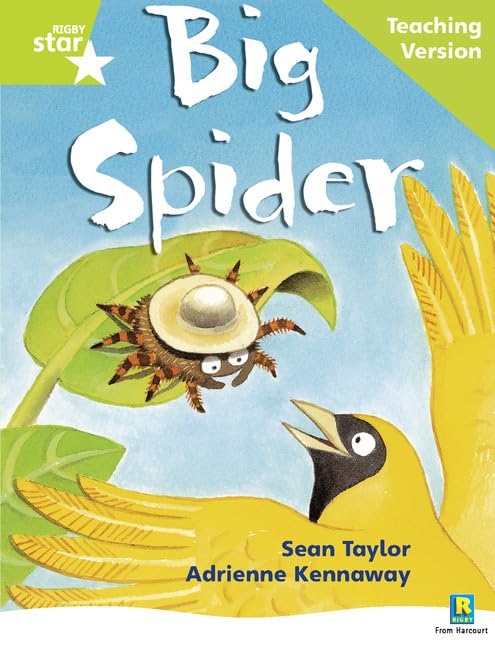 Rigby Star Phonic Guided Reading Green Level: Big Spider Teaching Vers image 1