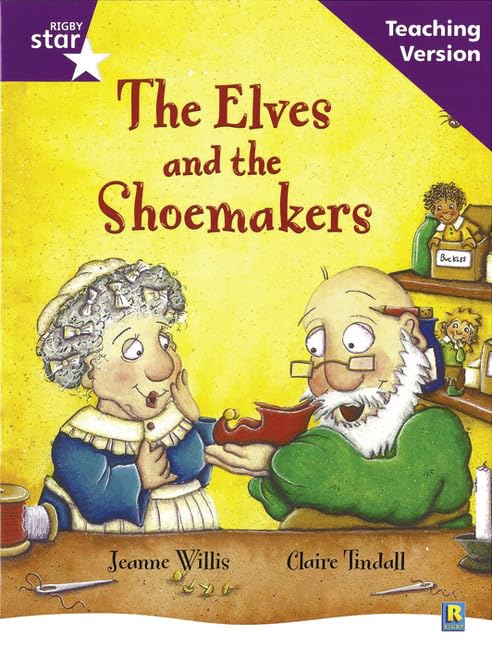Rigby Star Guided Reading Purple Level: The Elves and the Shoemaker Te image 1